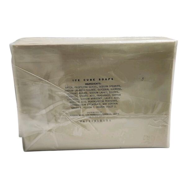 Pottery Barn Ice Cube‎ Shape 1.15 Oz Bars/Total NET WT 13.8oz - Picture 2 of 2